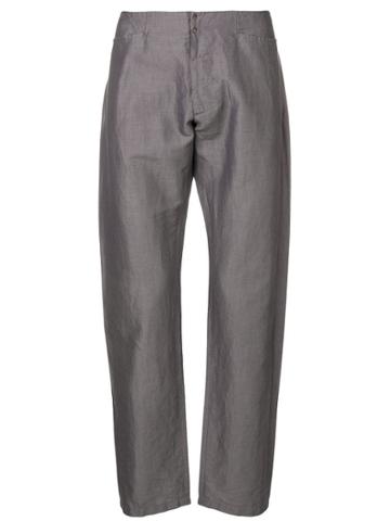 Maison Martin Margiela Vintage Low Rise Slim Trousers - Grey