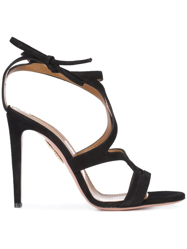 Aquazzura Aurelie Sandals - Black