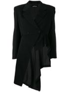 Comme Des Garçons Vintage 1998 Asymmetric Coat-tail - Black