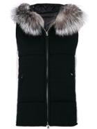 N.peal Hooded Gilet - Black