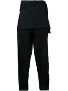 Julius Flap Detail Jeans, Men's, Size: 2, Black, Cotton/polyethylene/polyurethane