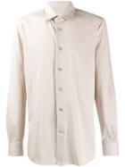 Kiton Plain Long-sleeved Shirt - Neutrals