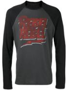 John Varvatos - 'rebel Rebel' Long Sleeve T-shirt - Men - Cotton/modal - M, Black, Cotton/modal