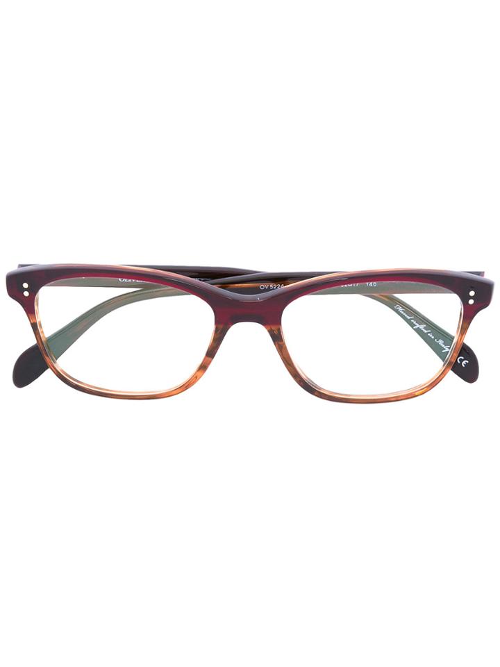 Oliver Peoples Ashton Glasses - Brown