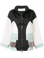 Valentino Technical Panelled Sports Jacket - Black