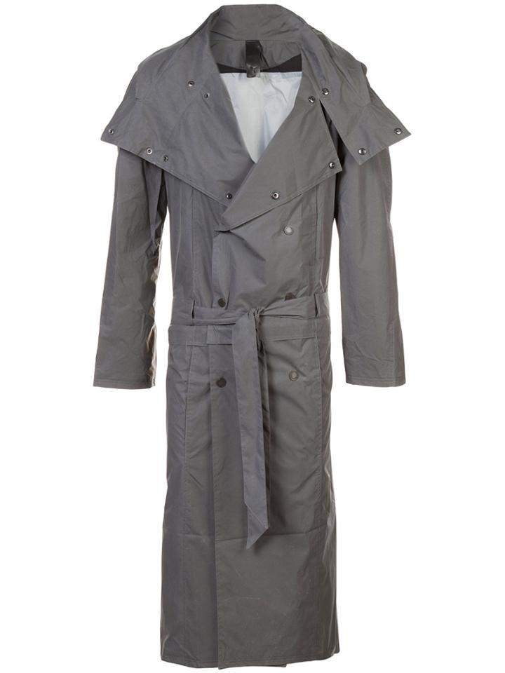 Y / Project Technical Trench Coat - Grey