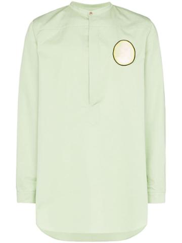 Linder Aava Circle Patch Shirt - Green