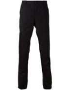 Maison Margiela Straight Cargo Trousers, Men's, Size: 48, Black, Cotton/linen/flax/polyamide/linen/flax