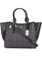 Coach Contrast Panel Tote Bag