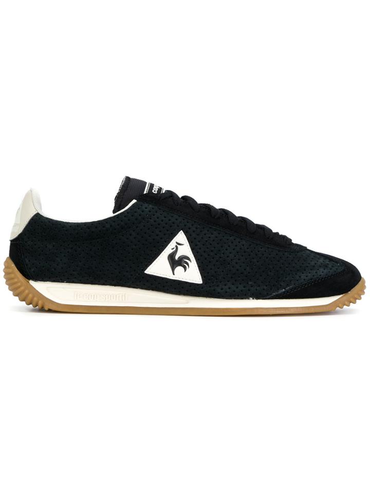 Le Coq Sportif Perforated Lace-up Sneakers - Blue