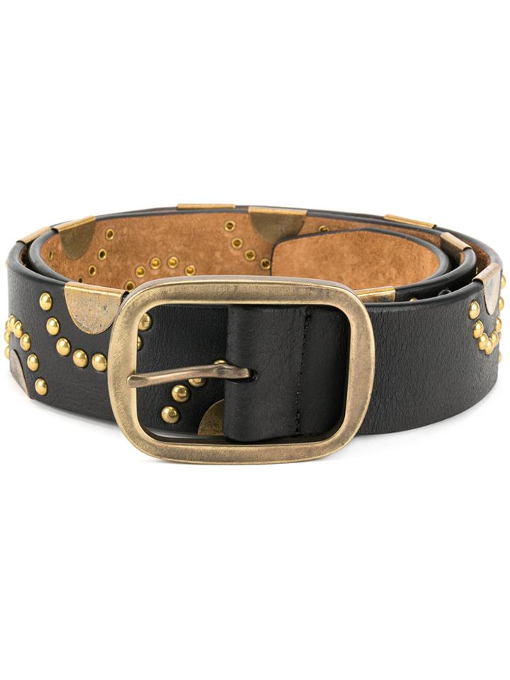 Dsquared2 Classic Studded Belt - Black