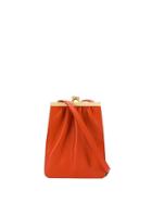 Eudon Choi Ruched Crossbody Bag - Orange