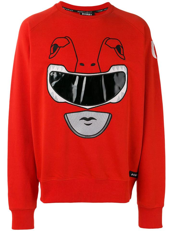 Bobby Abley Ranger Sweatshirt, Adult Unisex, Size: Medium, Red, Cotton/polyurethane