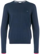 Sun 68 Contrast Trim Sweatshirt - Blue