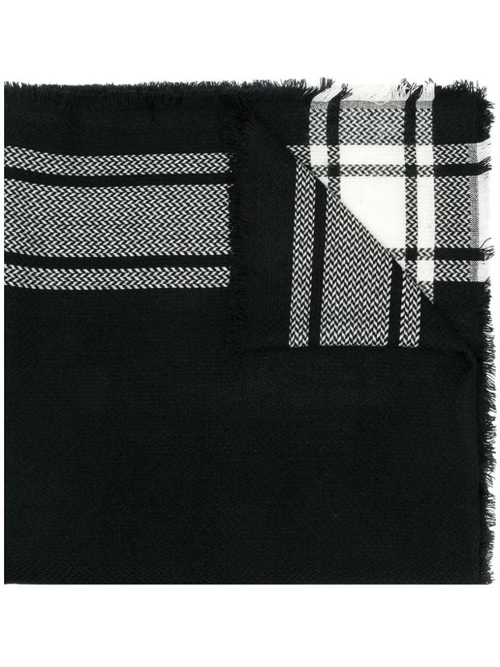 Lauren Ralph Lauren Checked Scarf - Black