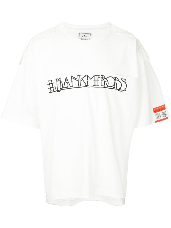 Maison Mihara Yasuhiro Printed T-shirt - White