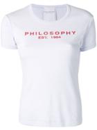 Philosophy Di Lorenzo Serafini Logo Patch T-shirt - Purple