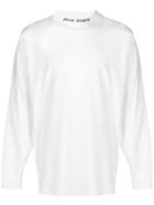 Palm Angels Loose Fitted Sweatshirt - White