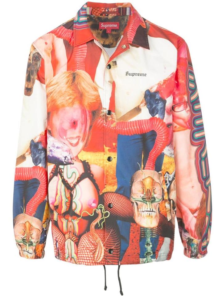 Supreme Sekintani Coach Jacket - Red