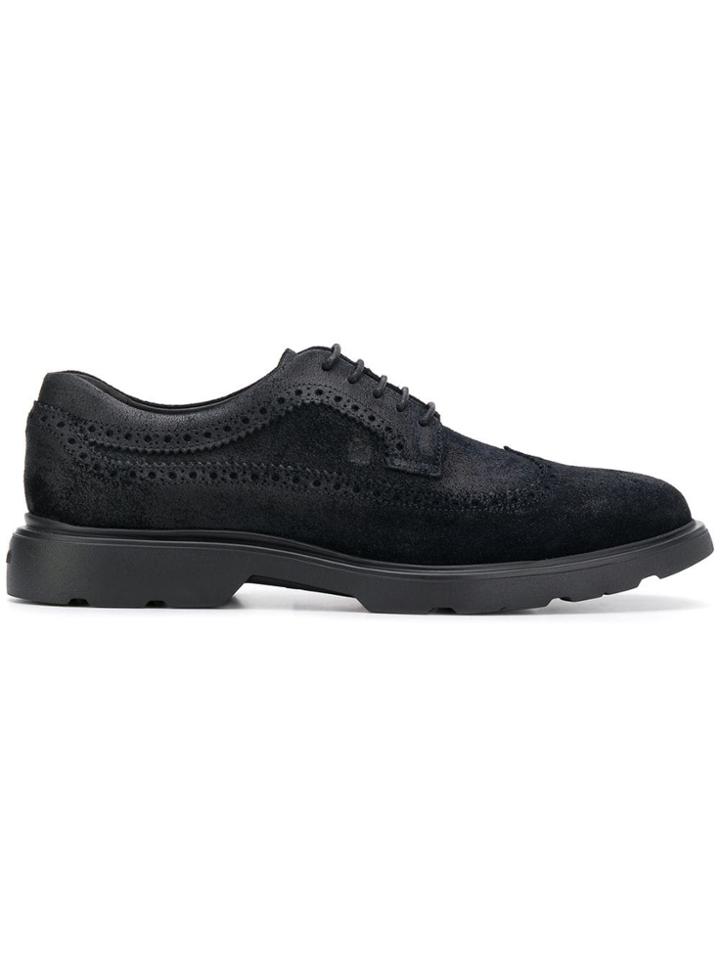 Hogan Rubber Sole Brogues - Blue