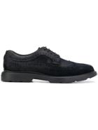 Hogan Rubber Sole Brogues - Blue