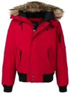 Polo Ralph Lauren Faux-fur Trimmed Hood Jacket - Red