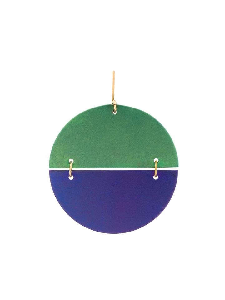 Eye M By Ileana Makri Titan Sunrise Earring - Purple