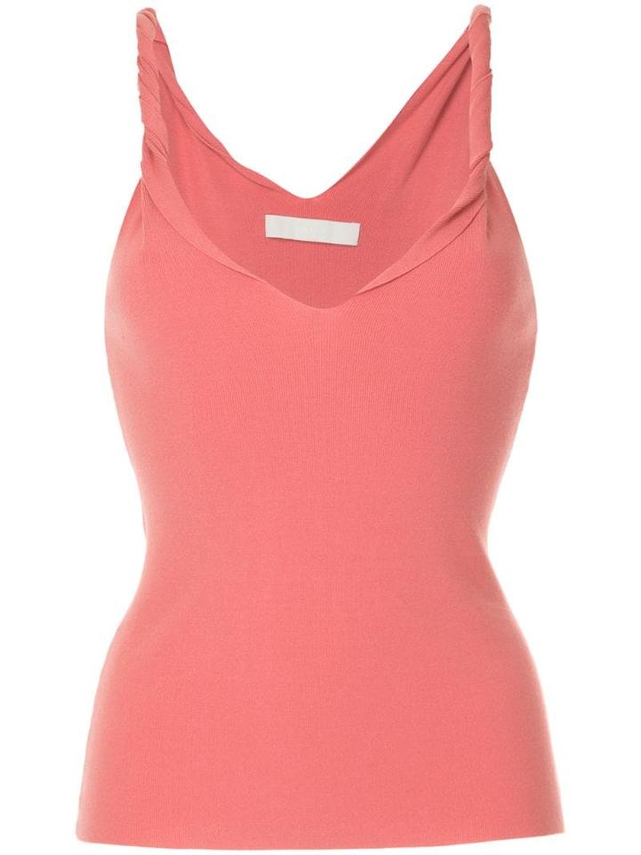 Dion Lee Twist Shoulder Tank-top - Pink