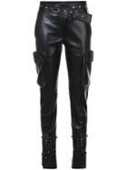 Monse Skinny Belted Trousers - Black