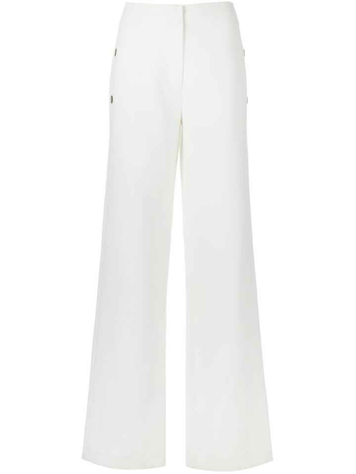 Talie Nk Wide Leg Trousers - White