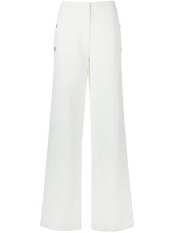 Talie Nk Wide Leg Trousers - White