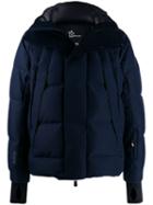Moncler Grenoble Hooded Down Jacket - Blue