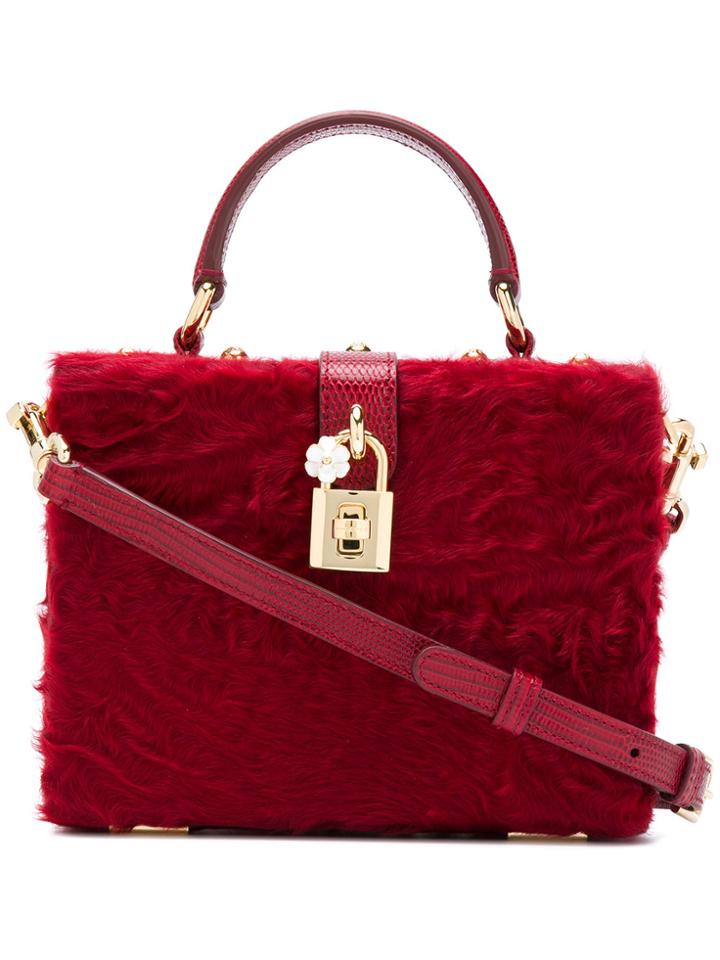 Dolce & Gabbana Dolce Box Mini Tote - Red