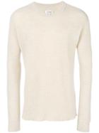 Maison Margiela Fitted Long-sleeve Sweater - Nude & Neutrals
