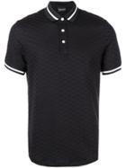 Emporio Armani Short-sleeve Polo Top - Black