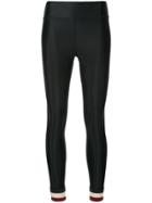 The Upside Stripe Detail Leggings - Black