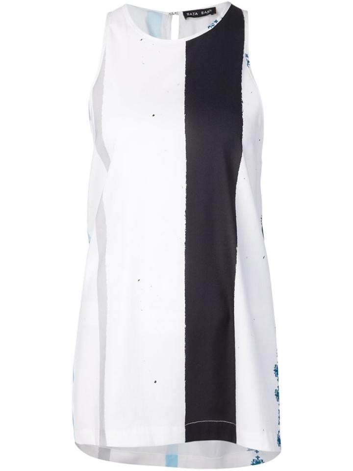Baja East Printed Tank Top