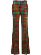 Etro Plaid Trousers - Red