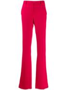 Roberto Cavalli High-waisted Flared Trousers - Pink