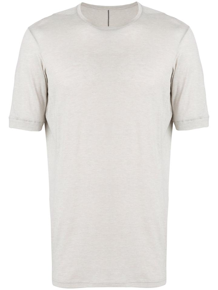 Devoa Basic Plain T-shirt - Grey