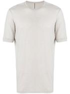 Devoa Basic Plain T-shirt - Grey