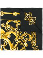 Versace Heritage Barocco Print Foulard - Black