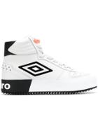 Umbro Projects Side Logo Hi-top Sneakers - White