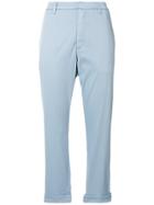 Hope Cropped Chinos - Blue