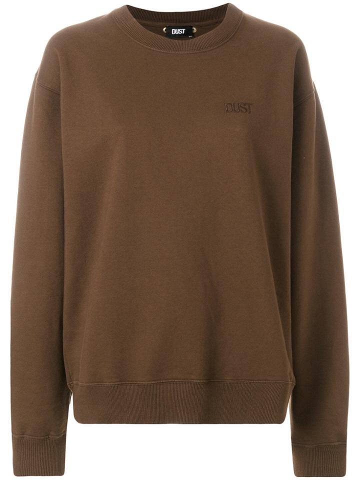 Dust Crew Neck Sweatshirt - Brown