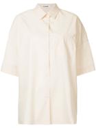 Jil Sander Poplin Shirt - Pink & Purple