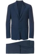 Z Zegna Double Pocket Formal Suit - Blue