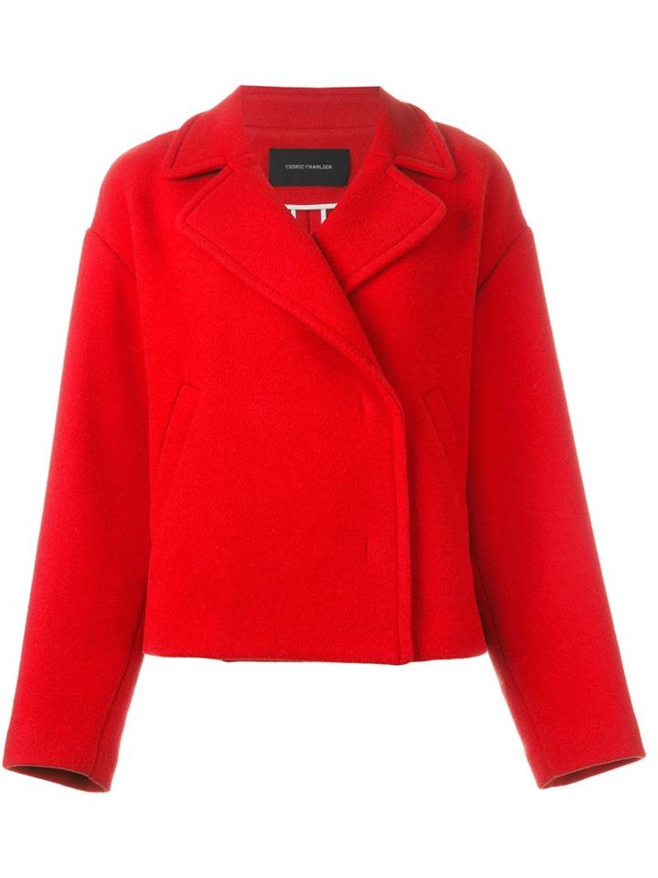 Cédric Charlier Double Breasted Peacoat