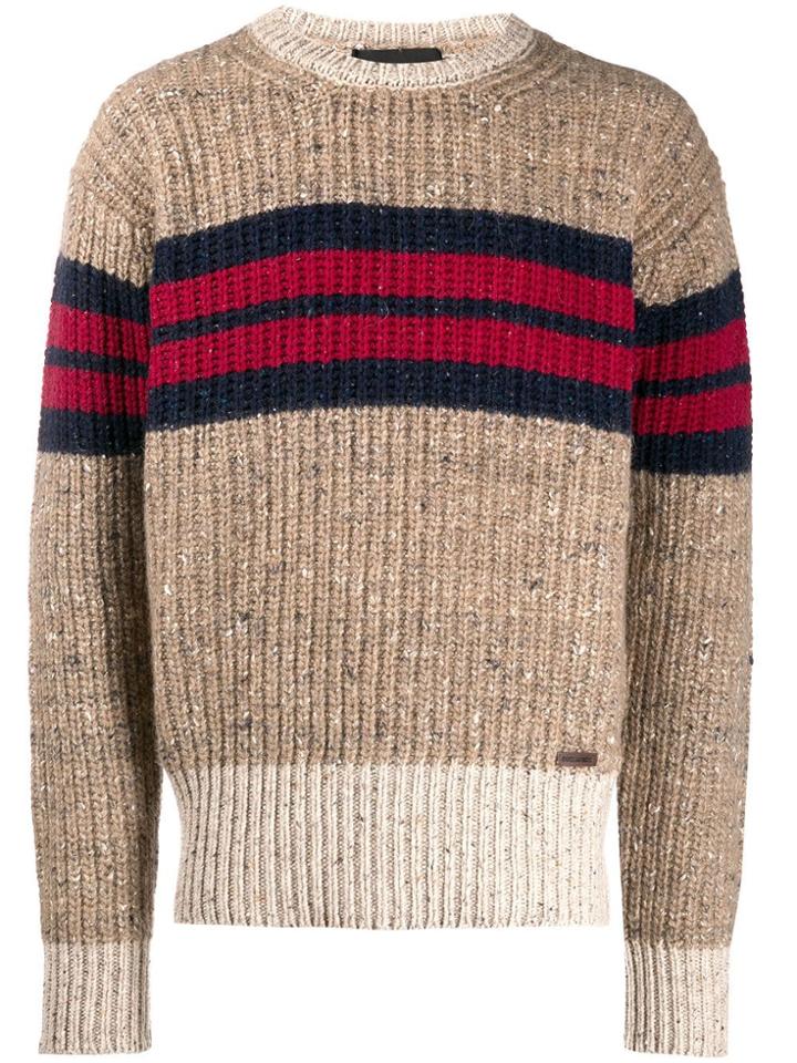 Dsquared2 Striped Jumper - Neutrals