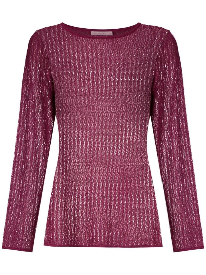 Cecilia Prado Blusa Ione - Purple